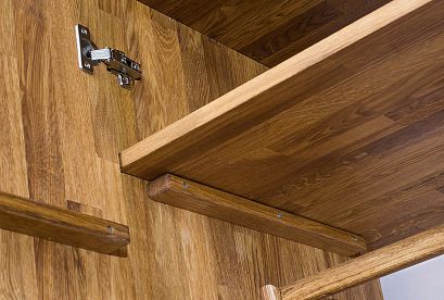 Шкаф для одежды 3-х дверный "Норд"; бейц-масло