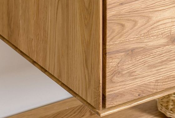 Шкаф навесной "Гринвуд" (левый) массив дуба 19