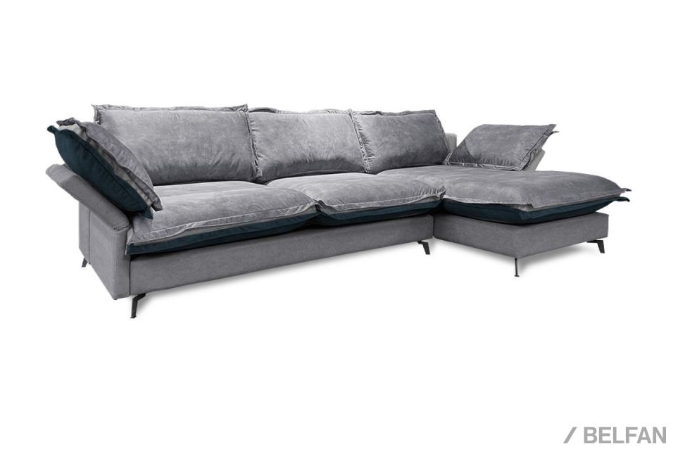 "Гранд" диван с оттоманкой 1