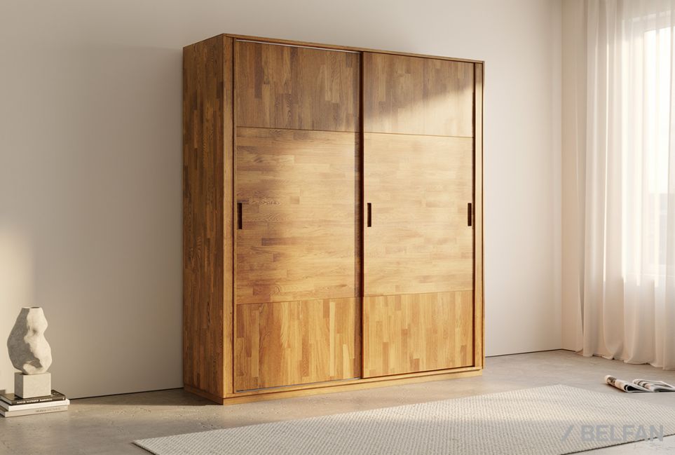Шкаф-купе "Ирвинг" массив дуба 1