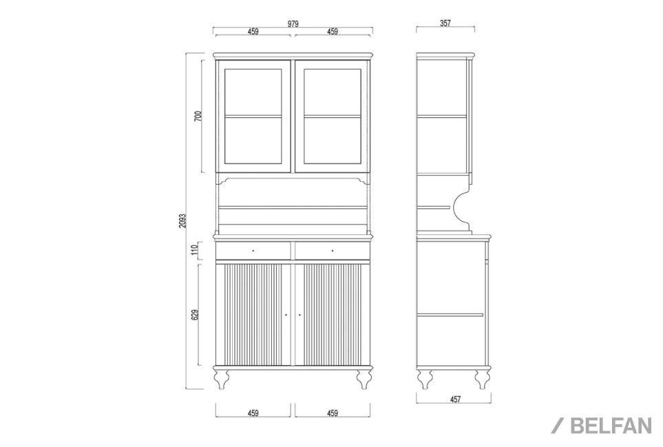 Буфет "Рандеву" 222 массив сосны 4