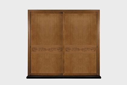 Шкаф-купе для одежды 2-х дв. "Соната" без зеркала (декор)