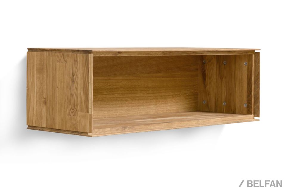 Полка навесная "Гринвуд" 85 массив дуба 1