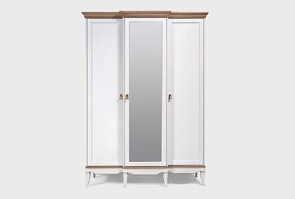 Шкаф для одежды 3-х дв. "Стюарт" (с зеркалом)