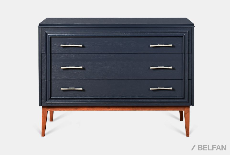 Комод "Сакраменто" массив и шпон дуба, МДФ 7