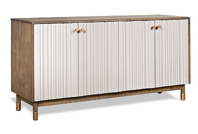 Тумба "Меридиан" 4; *А-017.114; к-торфяной дуб, ф-панна котта