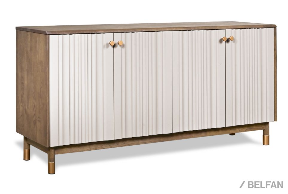 Тумба "Меридиан" 4 массив дуба, МДФ 1