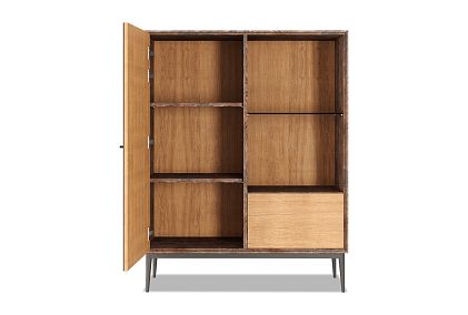 Тумба высокая "Монреаль" (стекло)