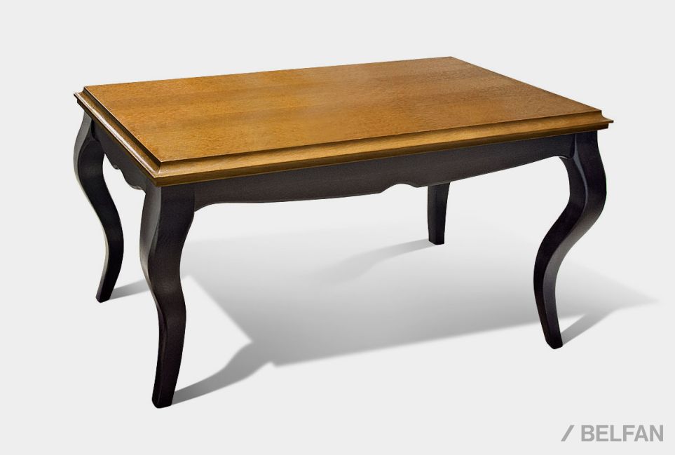 Стол журнальный "Соната" массив и шпон дуба 3