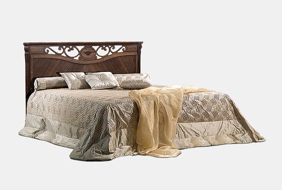 Кровать "Алези" (низкое изножье) массив и шпон дуба 4