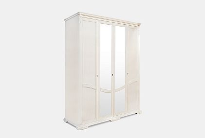 Шкаф для одежды 4-х дв. "Лика" (с зеркалом)