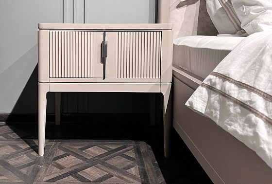 Тумба прикроватная "Dune" массив березы, МДФ 7