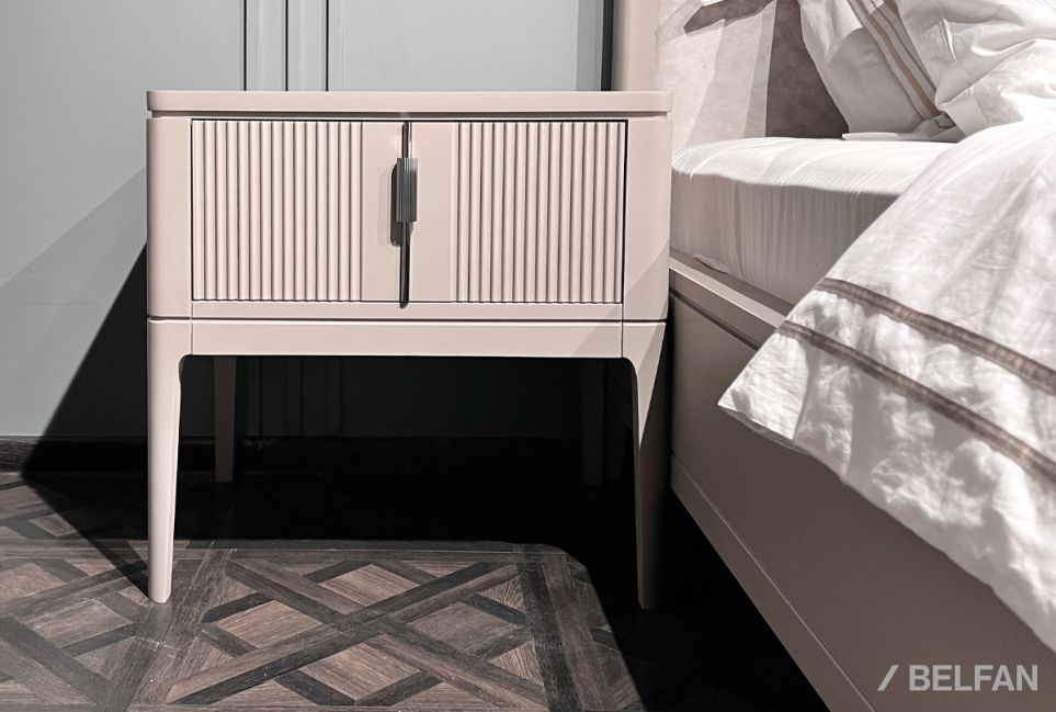 Тумба прикроватная "Dune" массив березы, МДФ 5