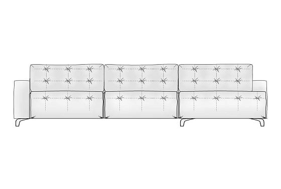 "Грей" диван с оттоманкой  13