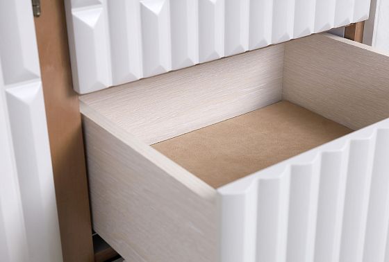 Тумба "Армония" 4 (с ящиками) массив и шпон дуба 12