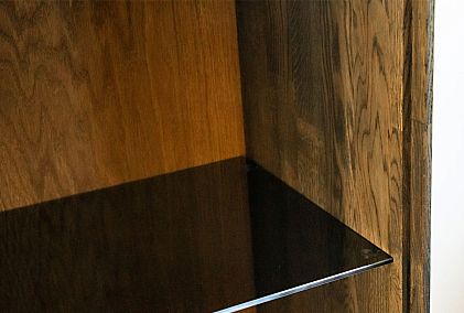 Тумба высокая "Монреаль" (стекло)