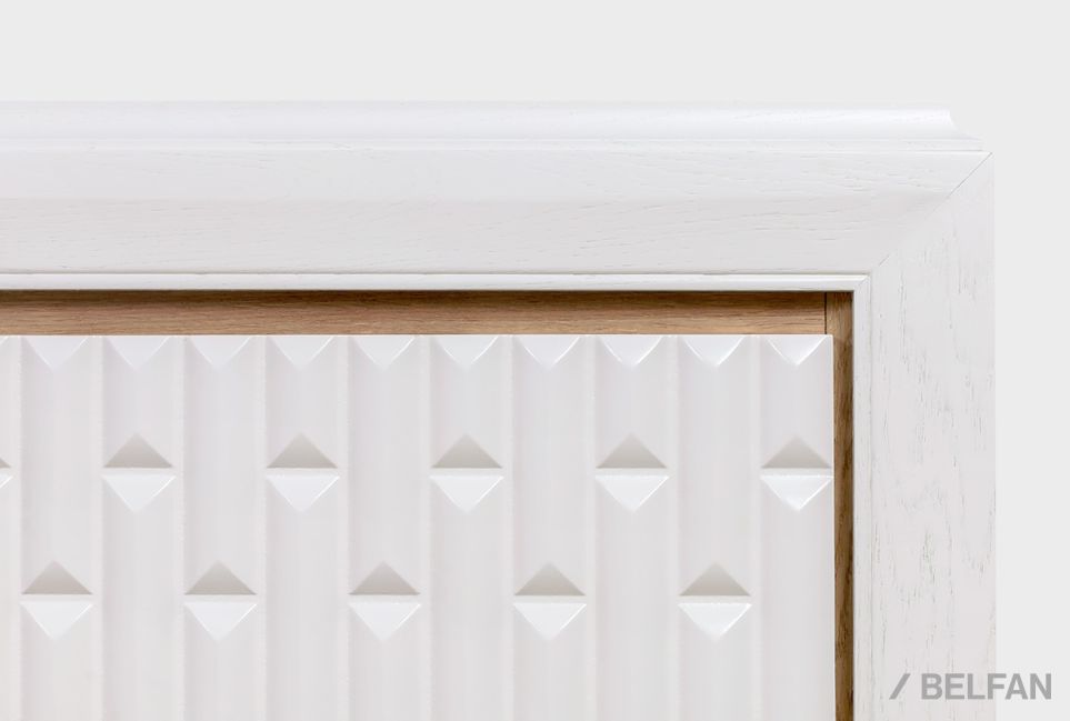 Тумба под ТВ "Армония" массив и шпон дуба 5