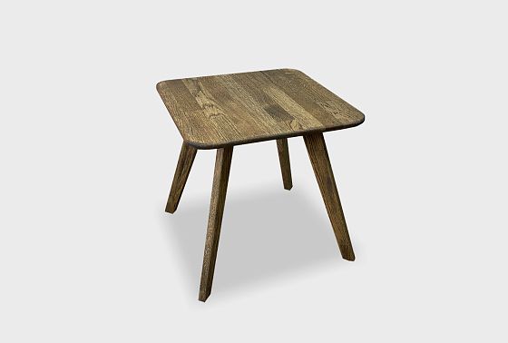 Стол журнальный "Арт" квадратный 261 массив дуба 3