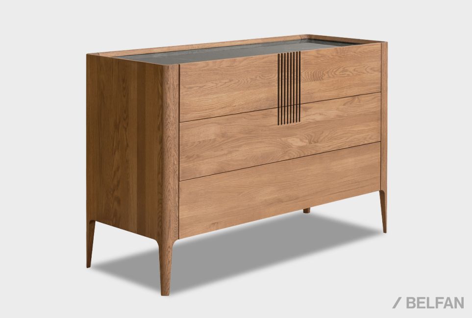 Комод "Бергамо" 3 массив дуба 1