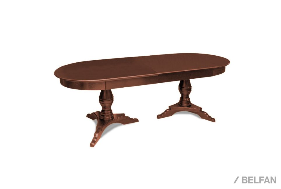 Стол обеденный "Полонез" 41 массив и шпон дуба 1