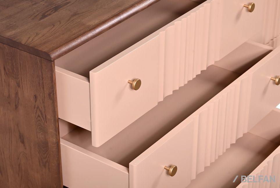 Комод "Меридиан" 6 массив дуба, МДФ 5