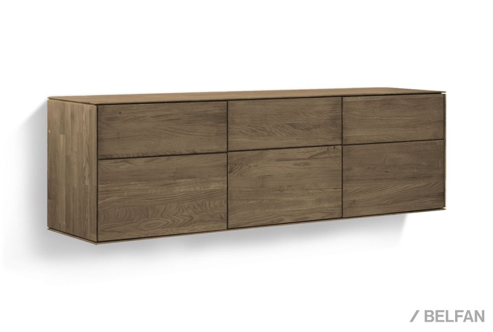 Тумба навесная "Гринвуд" 3 массив дуба 1