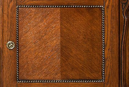 Шкаф с витриной угловой "Алези 10" (левый)