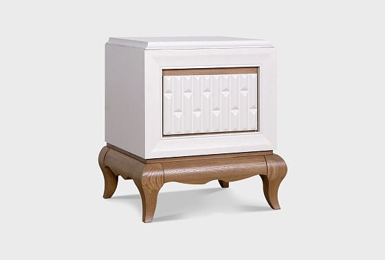 Тумба прикроватная "Армония" массив и шпон дуба 10