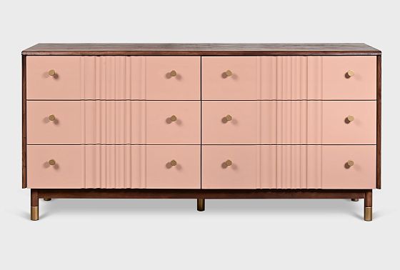 Комод "Меридиан" 6 массив дуба, МДФ 5