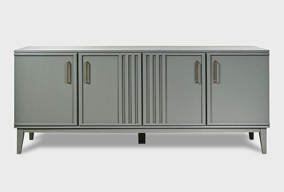 Тумба 4-х дв. "Чикаго" массив и шпон дуба 9