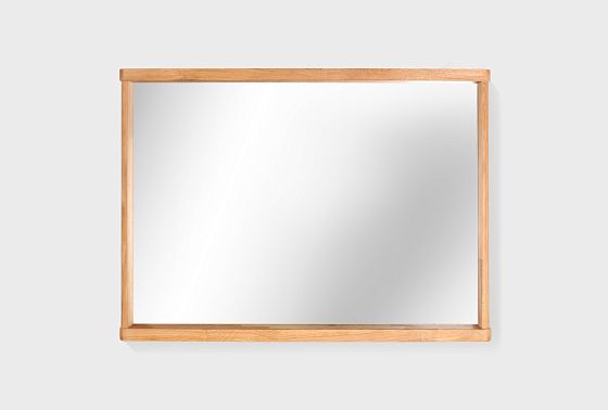 Зеркало настенное "Уоллстрит" (прямоугольное) массив дуба 5