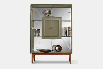 Тумба высокая "Сакраменто" (стекло)