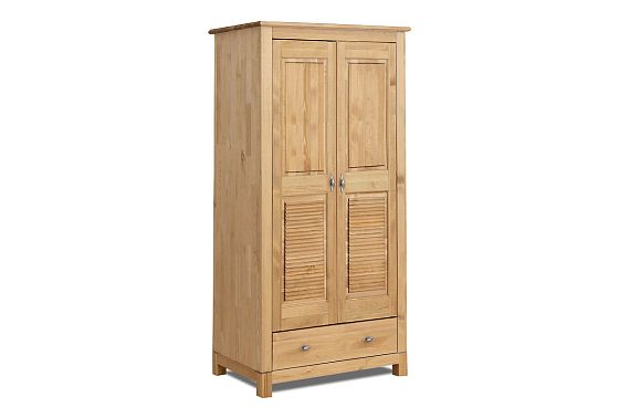 Шкаф для одежды 2-х дв. "Рауна" 21-180 массив сосны 4
