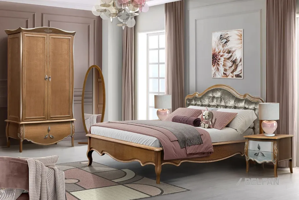 Детская «Трио» #3 коньяк с серебряной патиной + серебро