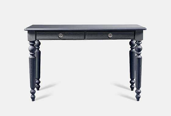 Стол туалетный "Лика" без надстройки массив и шпон дуба 2