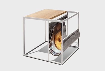 Стол журнальный "Арт" c газетницей