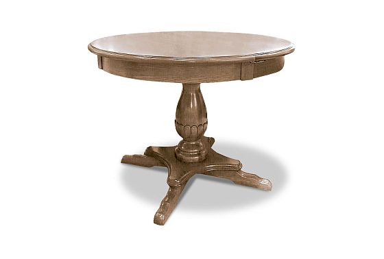 Стол обеденный "Полонез" (круглый) массив и шпон дуба 3