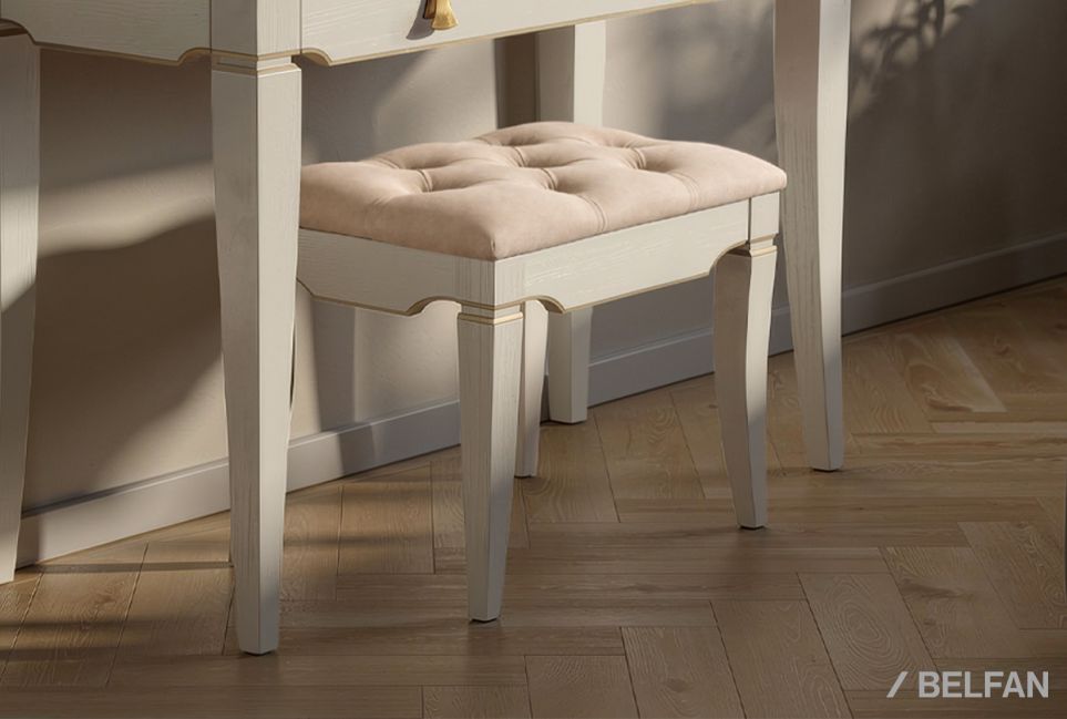 Банкетка "Стюарт" (маленькая) массив и шпон дуба 1