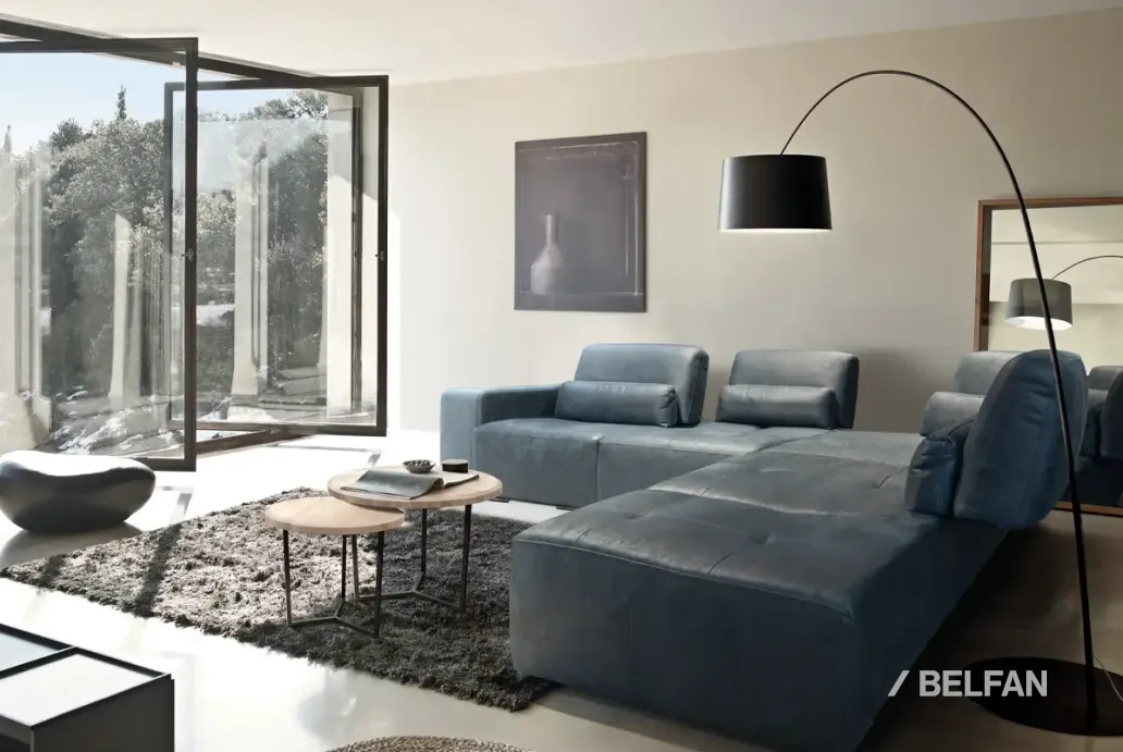 БАКСТЕР угловой диван с оттоманкой #7