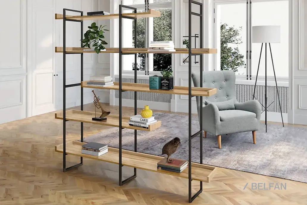 «Арт» гостиная #20 бейц-масло + черный металл