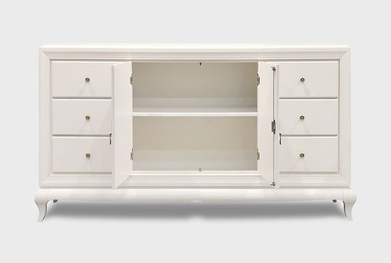 Тумба "Соната" 4 (с ящиками) массив и шпон дуба 9