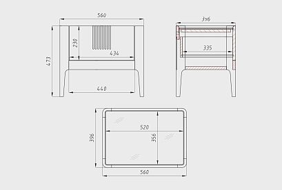 Тумба прикроватная "Бергамо"; дуб натуральный