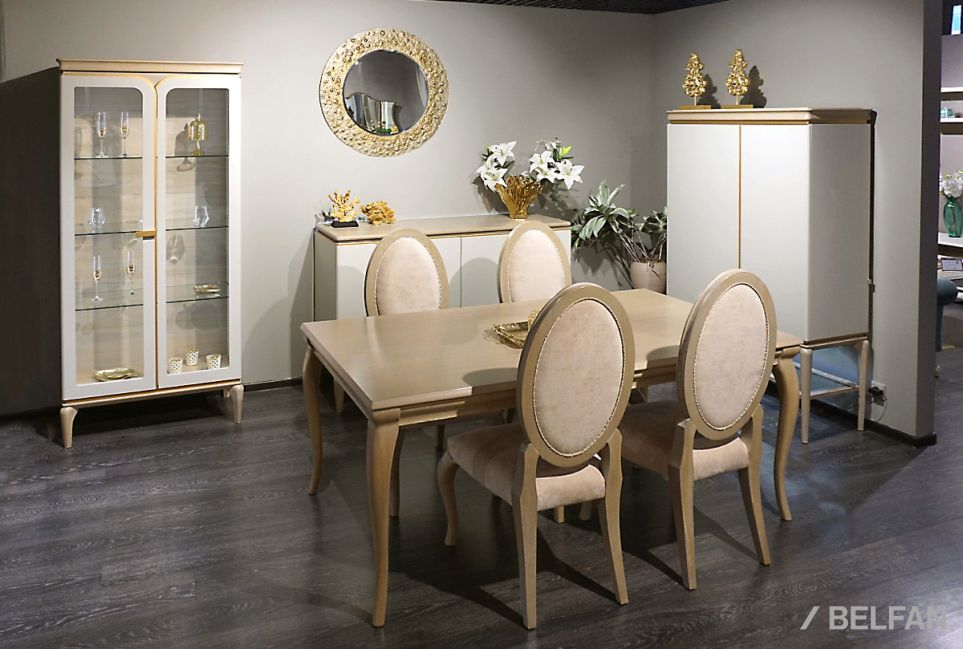 Тумба высокая "Алекса" массив и шпон дуба, МДФ 6