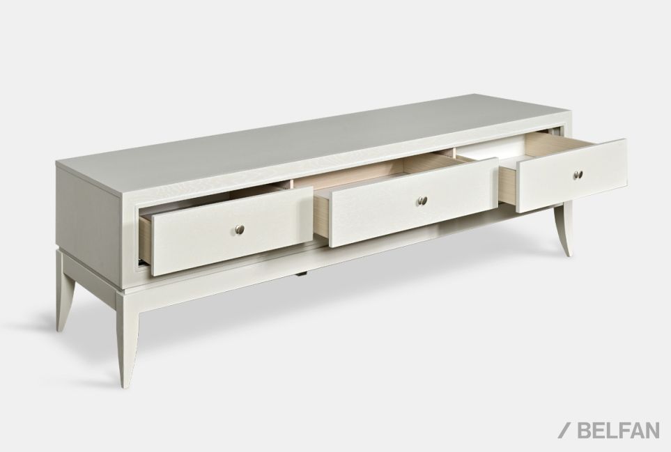 Тумба под ТВ "Коста" массив и шпон дуба 7