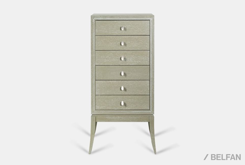 Комод высокий "Коста" массив и шпон дуба 2