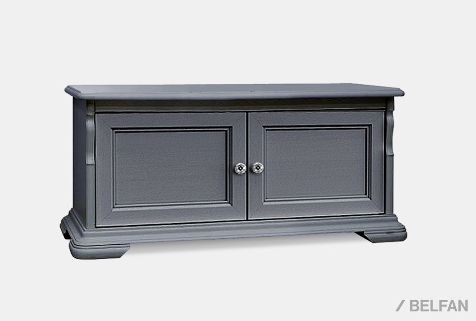 Тумба для прихожей "Лика" массив и шпон дуба 1