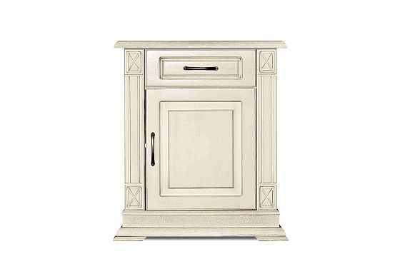 Тумба 1-но дв. "Верди Люкс 1" массив и шпон дуба 3