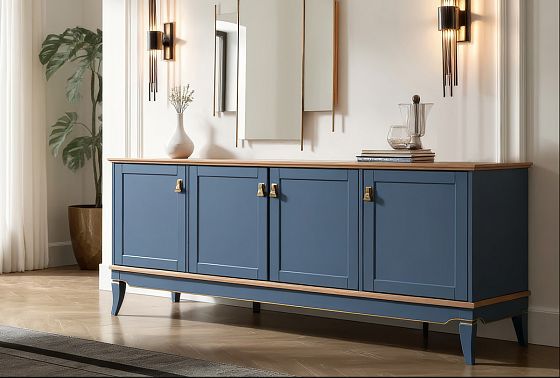 Тумба "Стюарт" 4 массив и шпон дуба 2