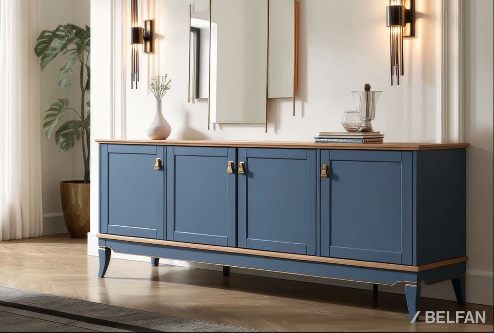 Тумба "Стюарт" 4 массив и шпон дуба 1