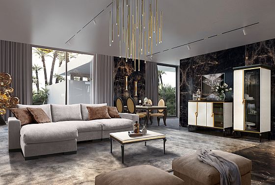 Стол журнальный "Мадлен" массив и шпон дуба 3